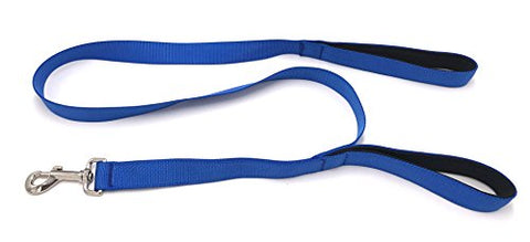 Image of PetsCaptain Padded Double Handle Dog Leash (20" and 48") and Padded Collar for Pet with Neck Size 16"~27"