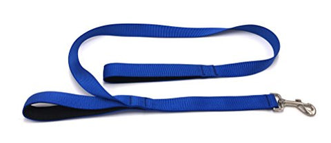 Image of PetsCaptain Padded Double Handle Dog Leash (20" and 48") and Padded Collar for Pet with Neck Size 16"~27"