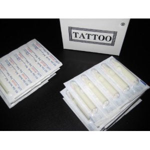 Image of 1TattooWorld 150x Counts of Assorted Tattoo Disposable Tips (Rounds/Flats/MAGS), OTW-ADT150