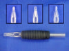 1TattooWorld 30pcs 19mm Assorted Slim Transparent tips & Silicagel Gel Grips, OTW-TR19G3S