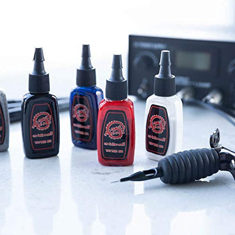 Image of One Tattoo World Premium Tattoo Ink Set | 15 Colors | 15 ml Bottles