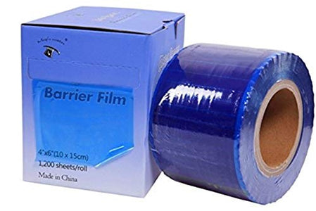 1TattooWorld Premium Quality Barrier Film 1200 sheets 4" X 6" Roll Style Dispenser Box, OTW-BFB-1200