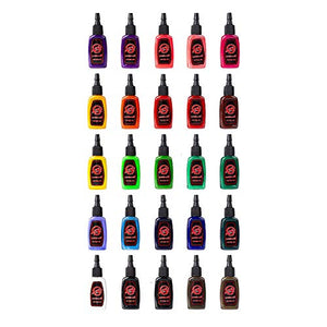 One Tattoo World Premium Tattoo Ink Set | 25 Colors | 15 ml Bottles