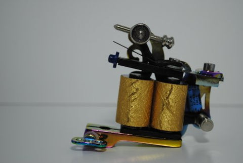 Image of 1TattooWorld Premium Copper Wire Coils Tattoo Machine Liner & Shader, Colored, OTW-M303-1