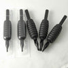 1TattooWorld (40) X STERILIZED ASSORTED (ROUNDS/MAGS/FLATS) TUBES WITH BLACK RUBBER GRIPS 3/4", Grip-40-M34