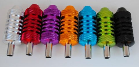 Image of 1TattooWorld 7pcs Ultra Slim 22 * 50mm Aluminum Alloy Grip w/Stem for Tattoo Machine & Needles, OTW-SCM-S7