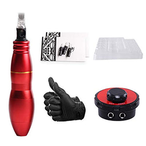 1TattooWorld New Premium Rotary Pen Style Tattoo Kit, OTW-KPR02A