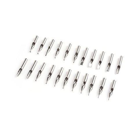 Image of AZDeal 22pcs Tattoo Tip Kit 304 Stainless Steel Tattoo Tip Kit professional gun machine Set