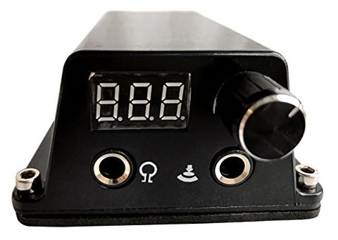 Image of 1TattooWorld Premium Quality Digital Display Tattoo Power Supply Black Color, OTW-P052