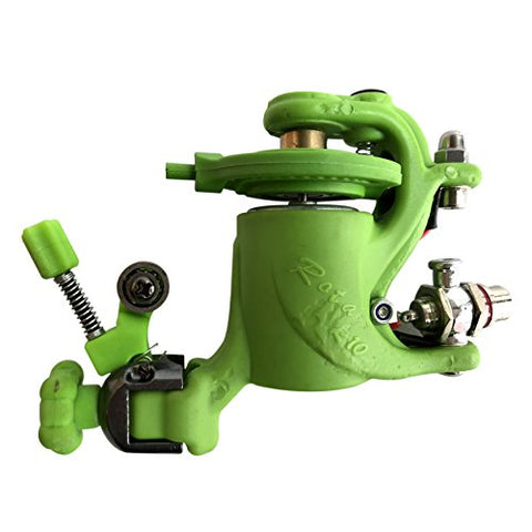 Image of 1TattooWorld Premium Handmaded Rotary Tattoo Machine, Green, OTW-MD10-3