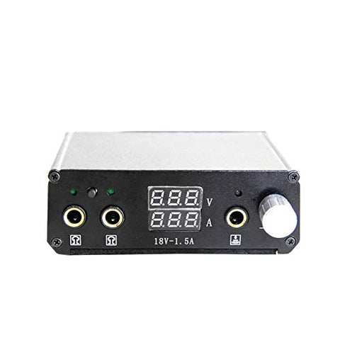 Image of 1TattooWorld Premium Quality Digital Display Tattoo Power Supply Gold Color, OTW-P055-1