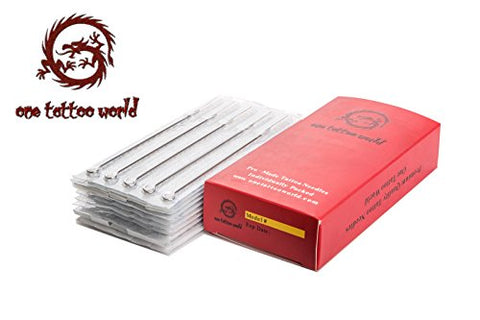 Image of One Tattoo World 50pcs 7M1 Disposable Sterile Tattoo Needles 7 Mag Magnum OTW-50-7M1.1