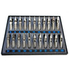 Set 22 Stainless Steel Tattoo Tips Kit for Grip Machine