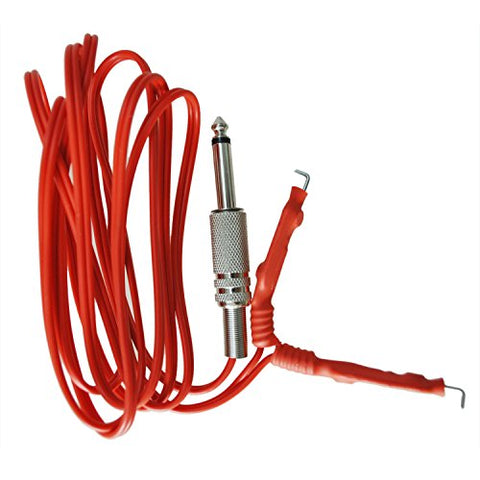 Image of SODIAL(TM) New Flexible Tattoo Clip Cord Power Supply Machine Red