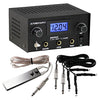 1TattooWorld Dual Digital Power Supply with Foot Pedal and Clip Cord, OTW-P008-3.3