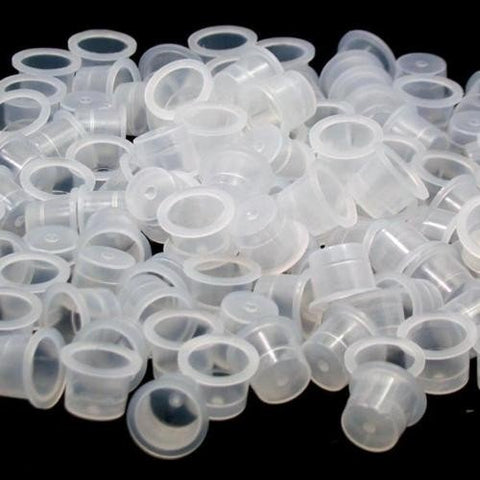 Image of Tattoo Ink Cups 500#13 Caps Tattoo Supplies