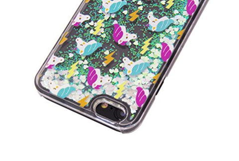 Image of BiCoreTech Stylish and adorable Quicksand Moving Stars Bling Glitter Flowing cell phone Case with screen protector for Iphone 6-Plus, BCT-CCF0026P