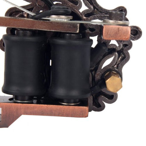 Image of 1TattooWorld Premium Handmade Copper Wire Coils Tattoo Machine Liner & Shader, Copper, OTW-J0382